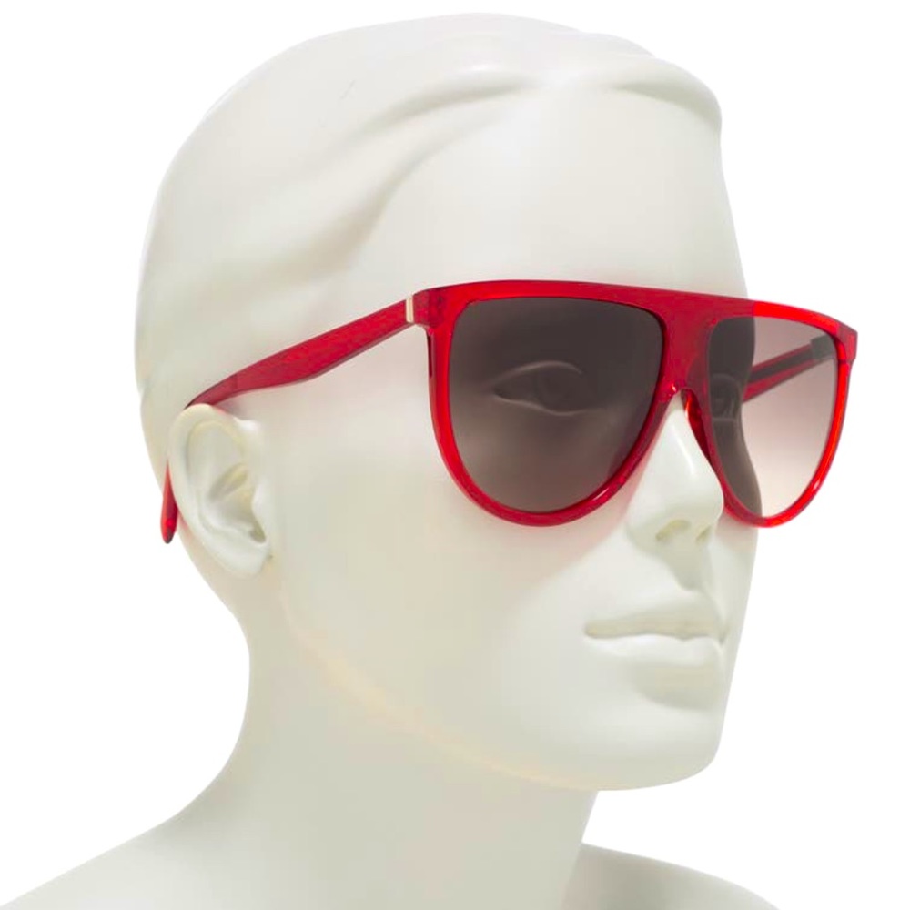 CELINE® AUTHENTIC MAGENTA ACETATE GLASSES NWT! CELINE CASE/CLOTH INCLUDED 💕